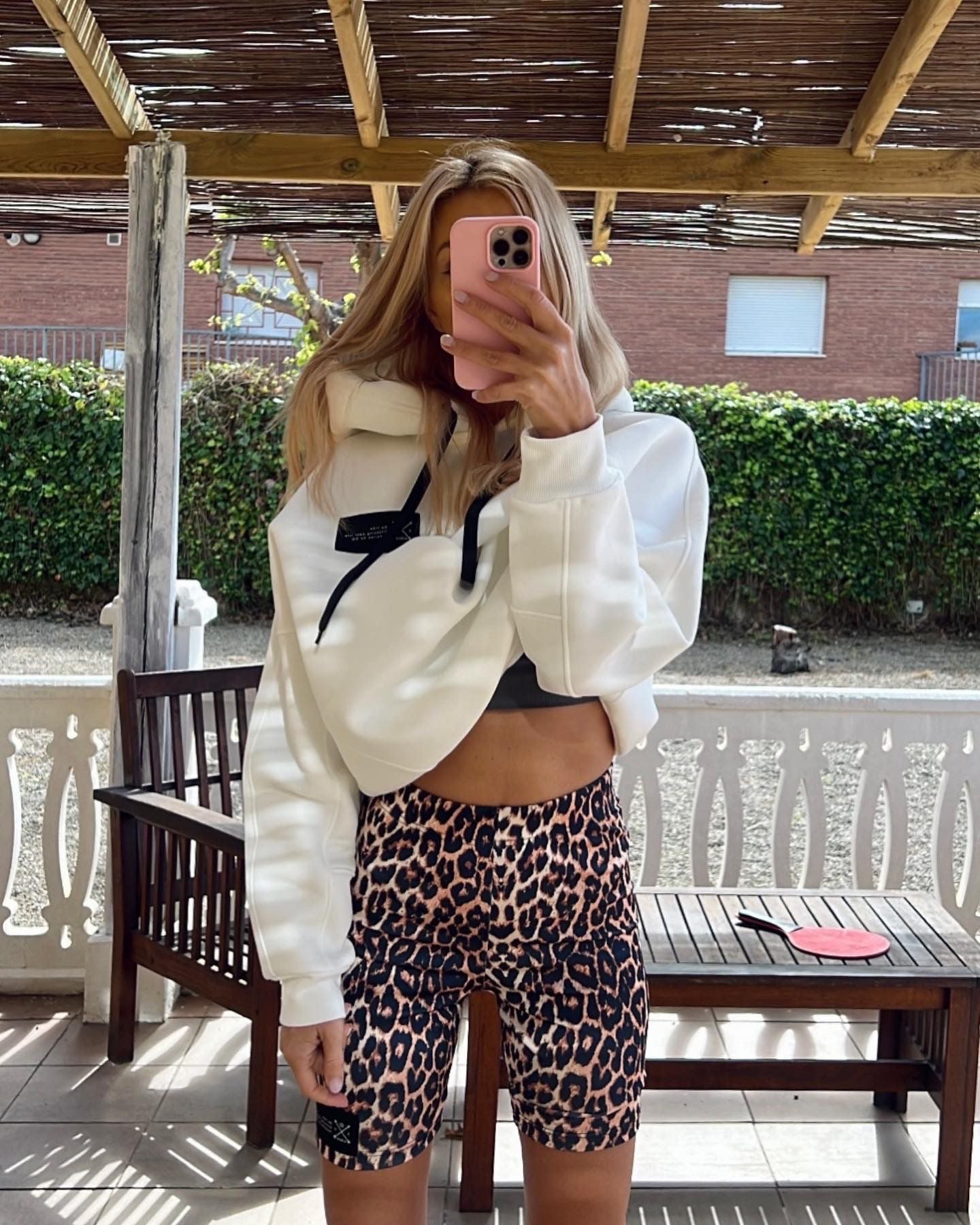 Leopardo biker šortai | PRE - ORDER