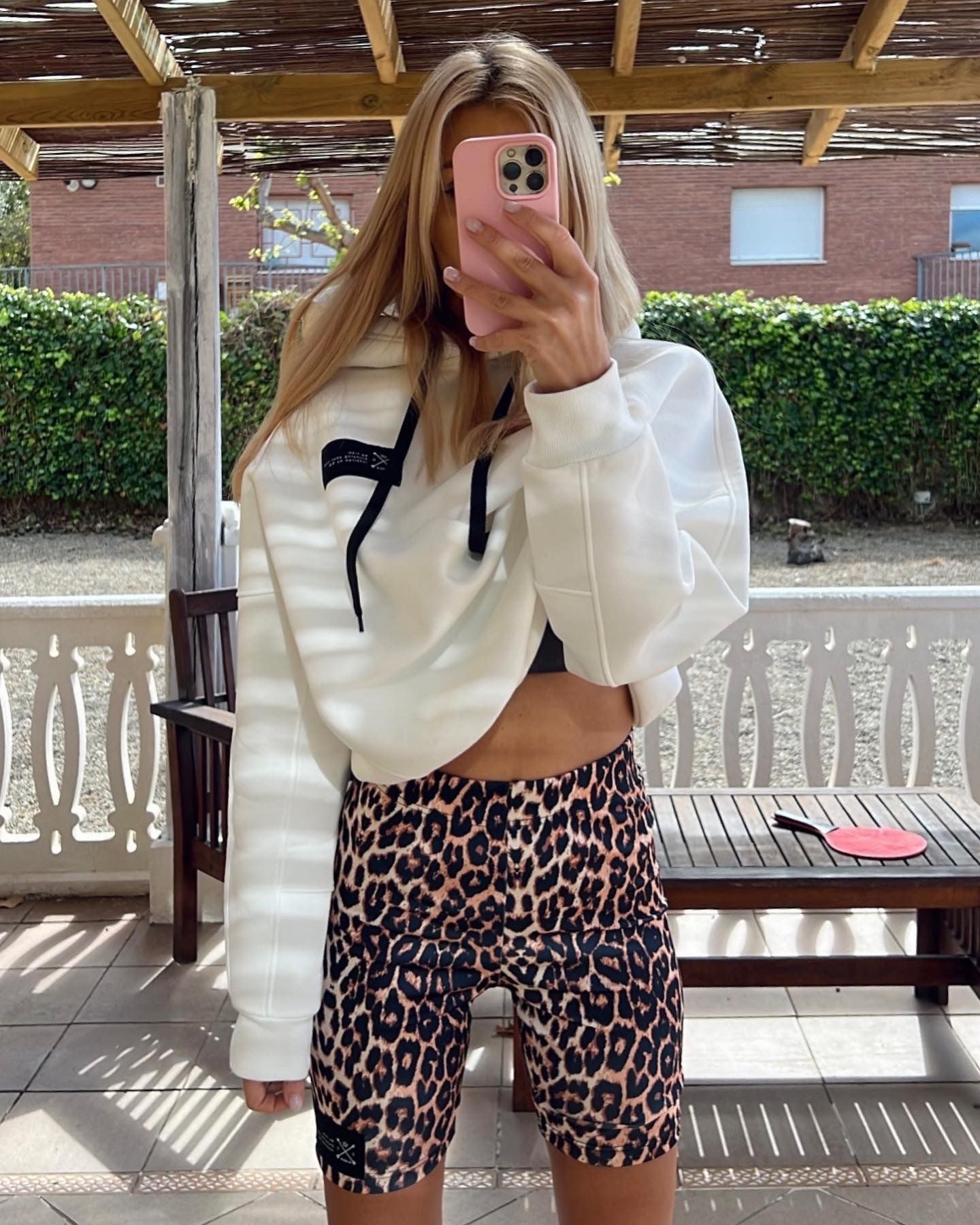 Leopardo biker šortai | PRE - ORDER