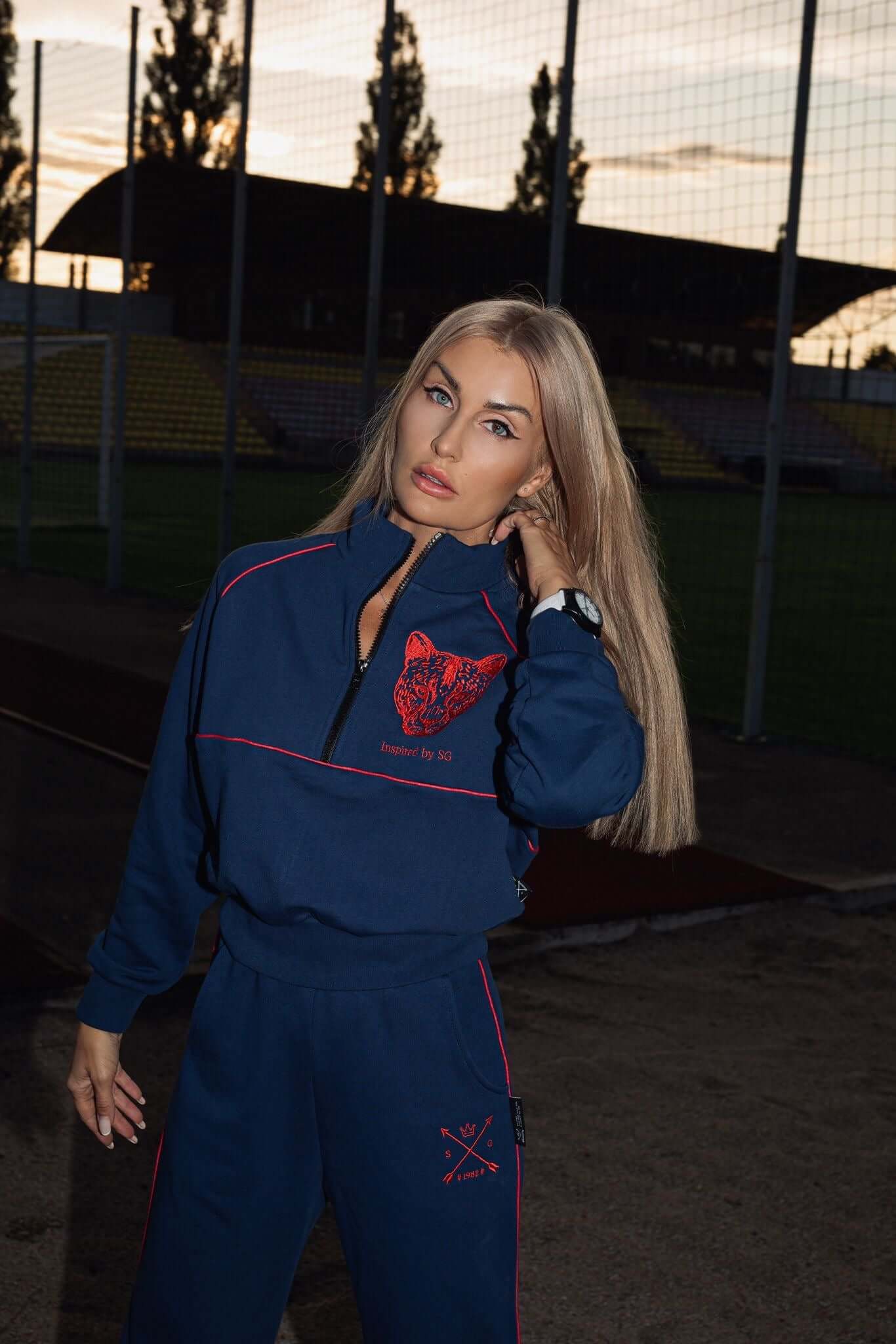 Denim kostiumėlis iš trisiūlio