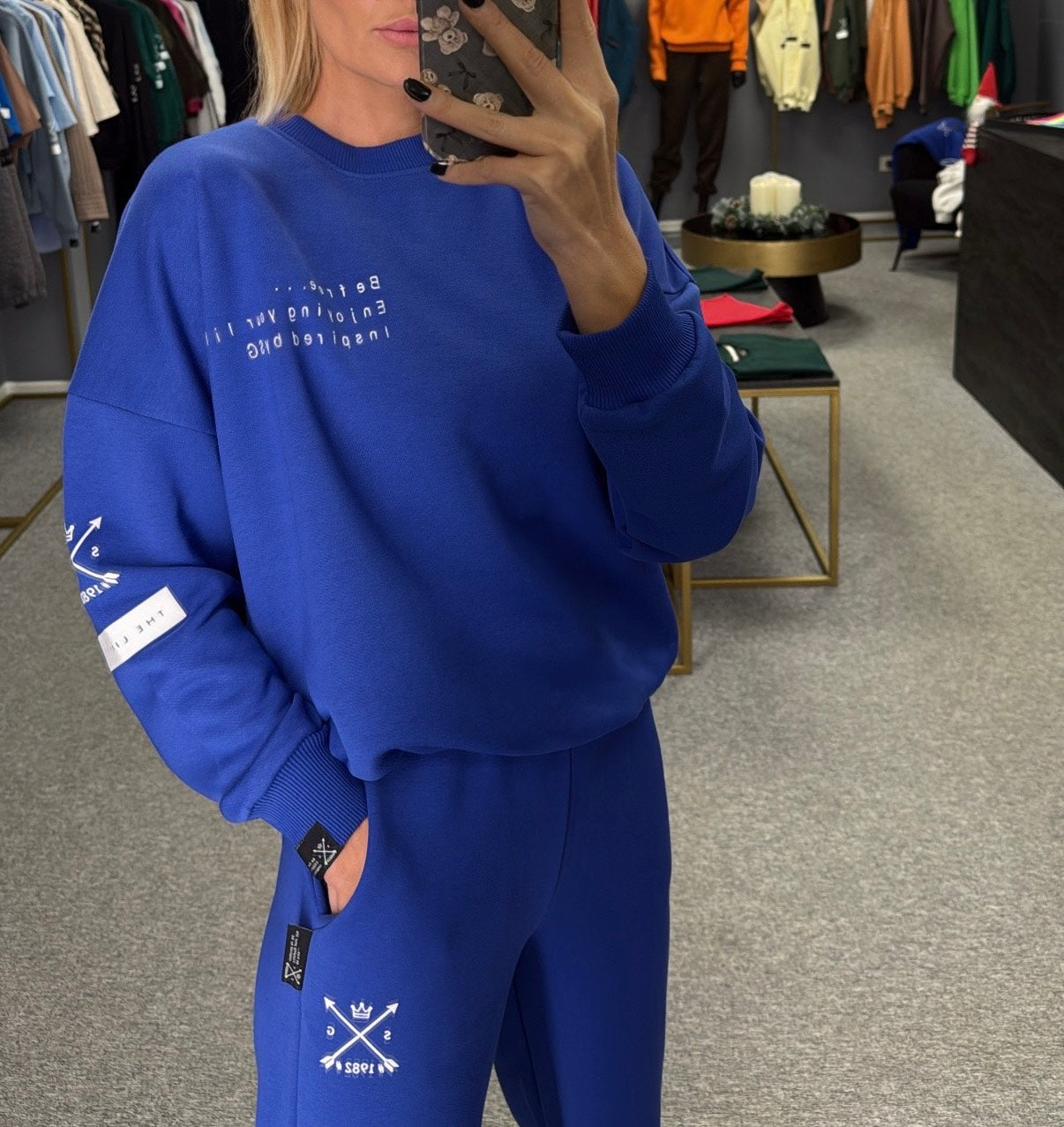 „Royal Blue" džemperis / PREORDER