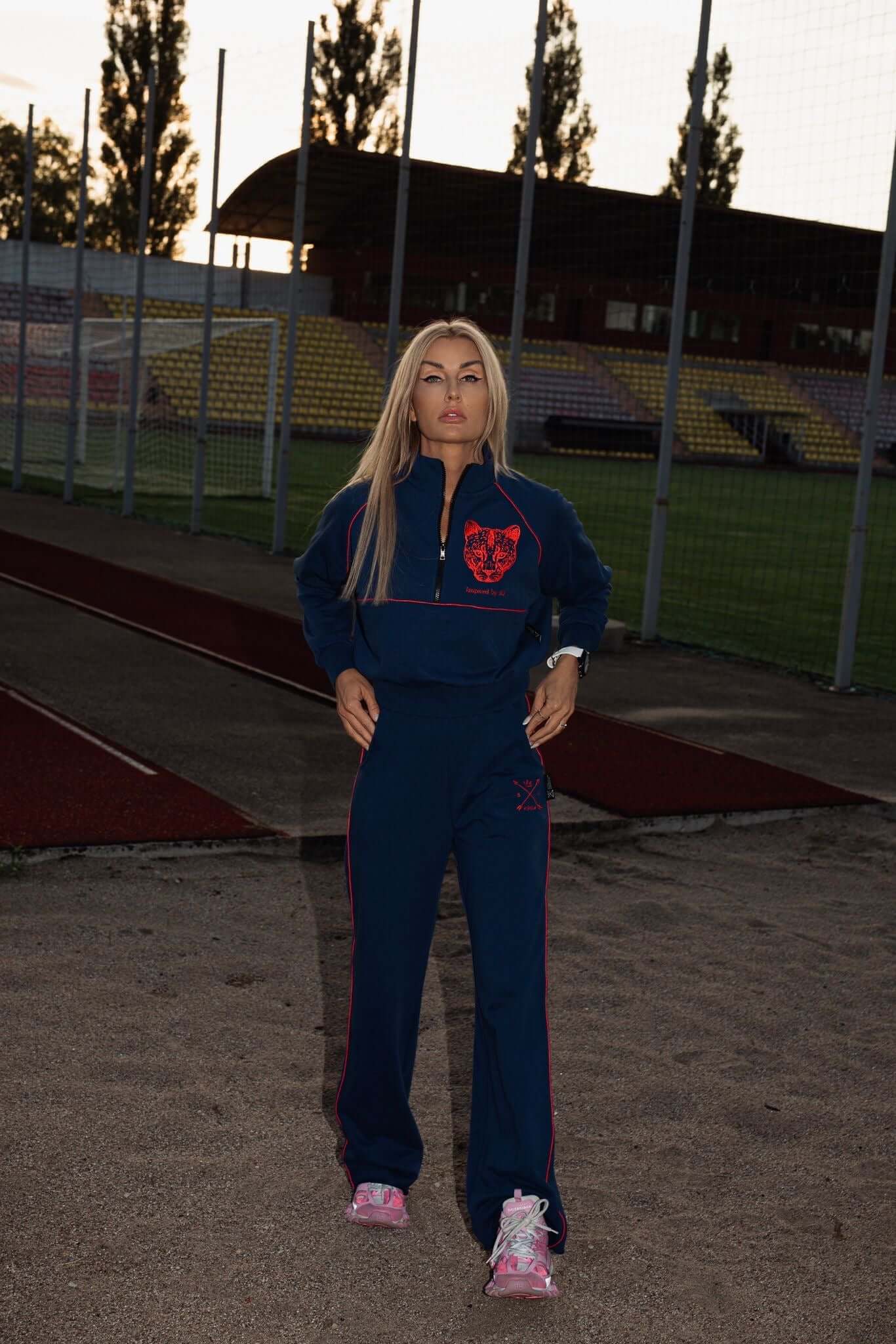 Denim kostiumėlis iš trisiūlio