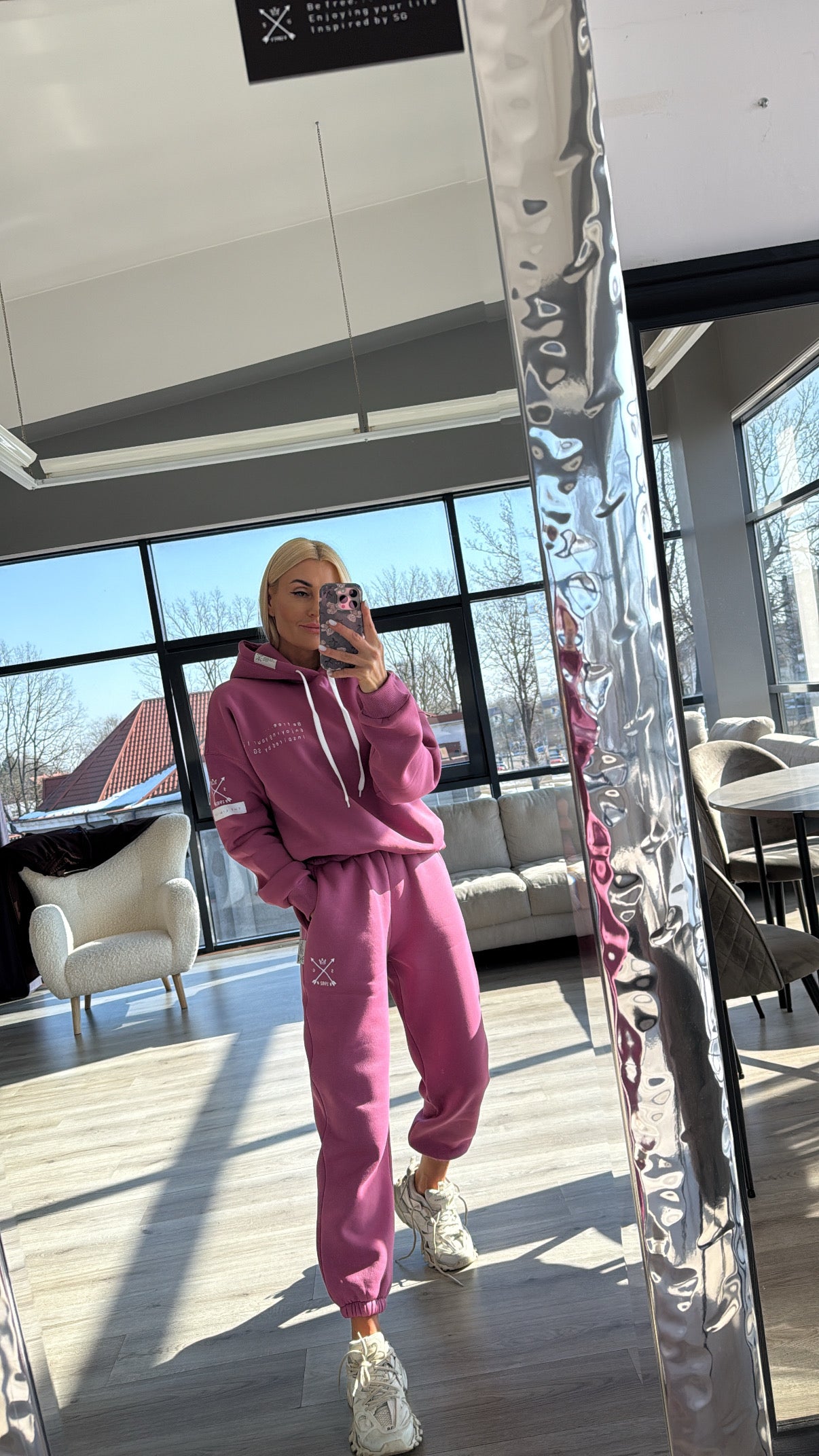 ,,Smoke Lilac" džemperis #SG1982#