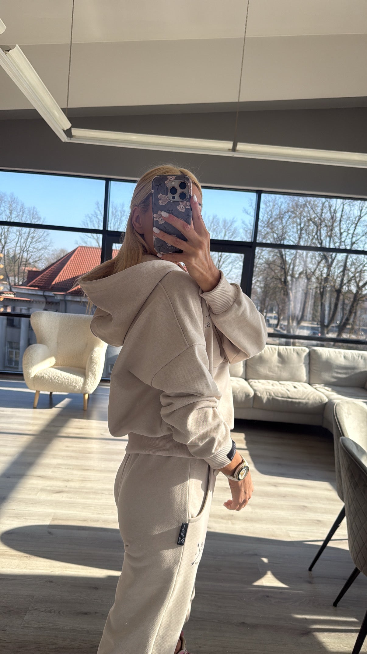 ,,Nude Pudra" džemperis #1982#