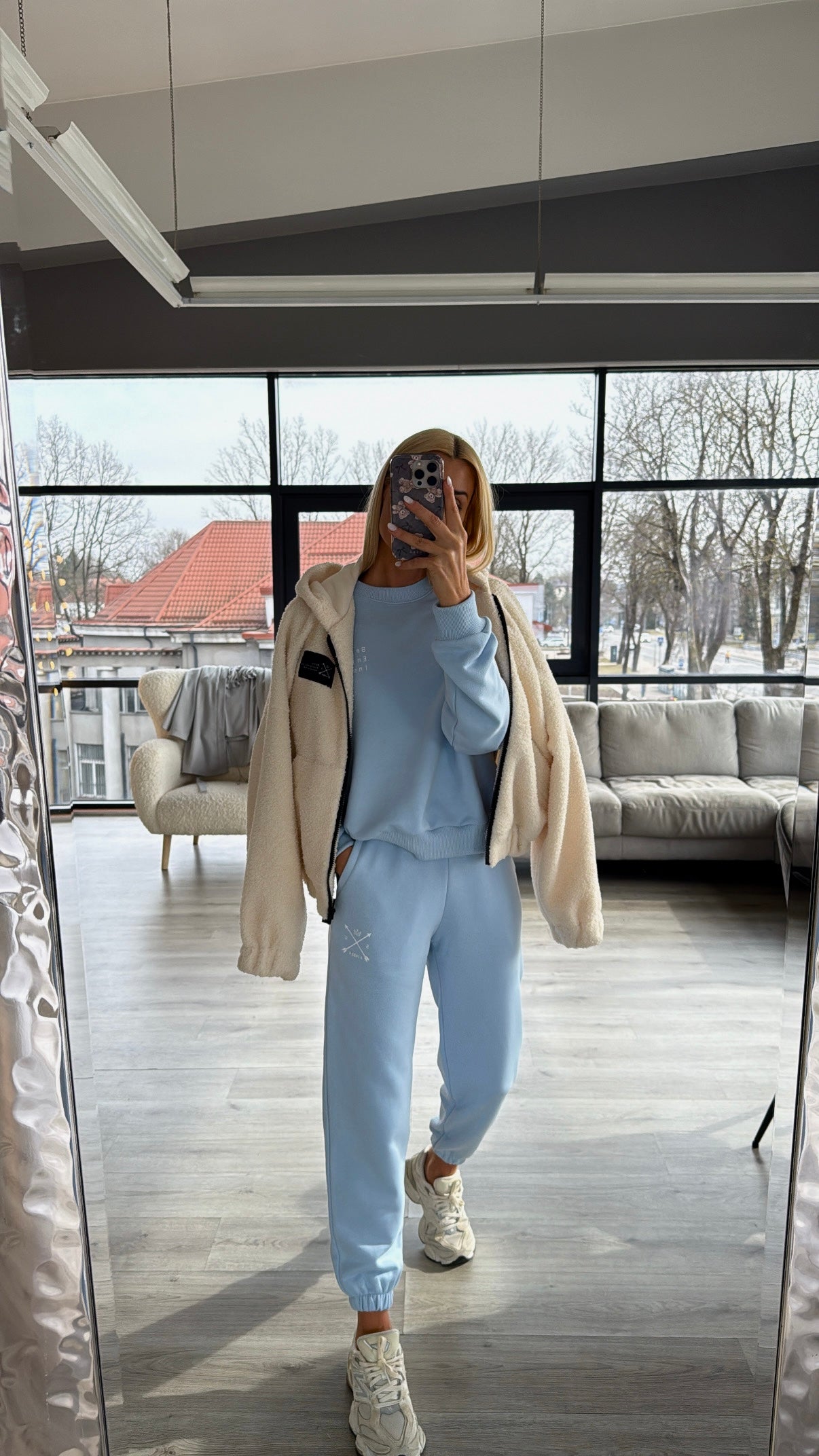 ,,Baby Light Blue" kelnės  #SG1982#