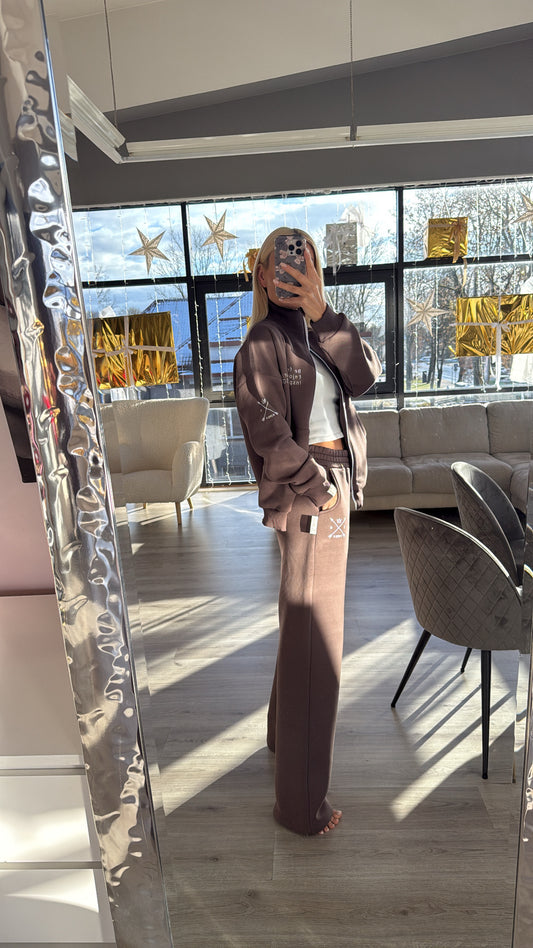 „Latte" džemperis su PILNU užtrauktuku