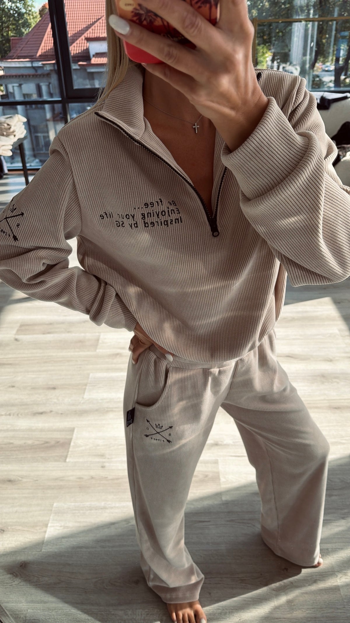 „Pudra Nude“ kelnės „SG1982“ PREORDER