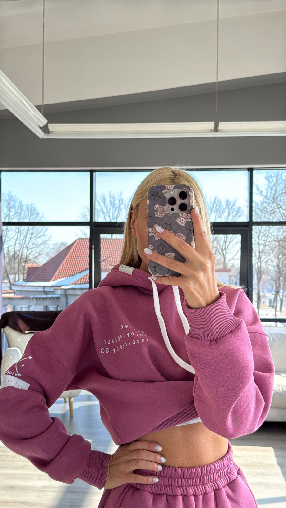 ,,Smoke Lilac" džemperis #SG1982#