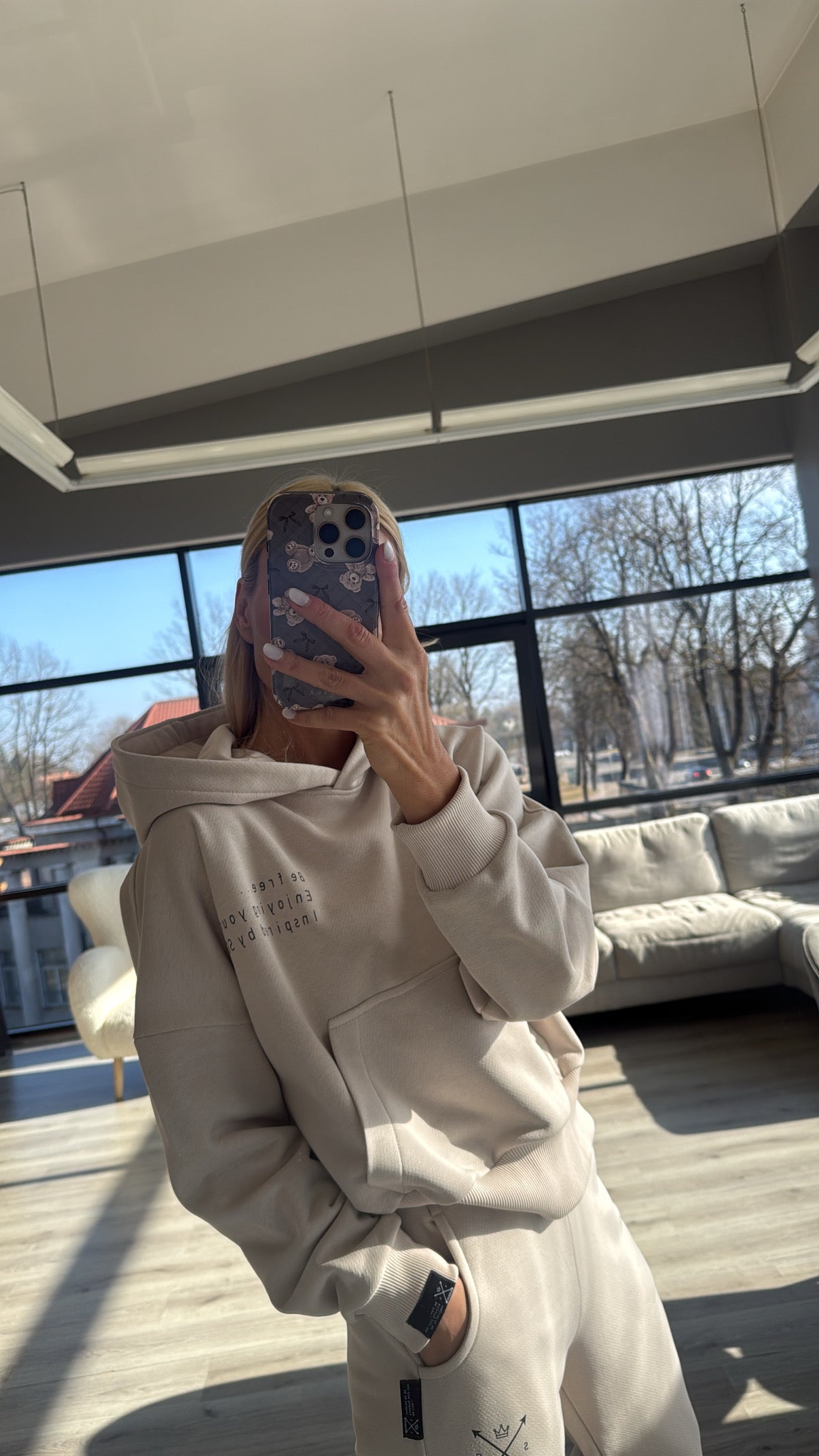 ,,Nude Pudra" džemperis #1982#