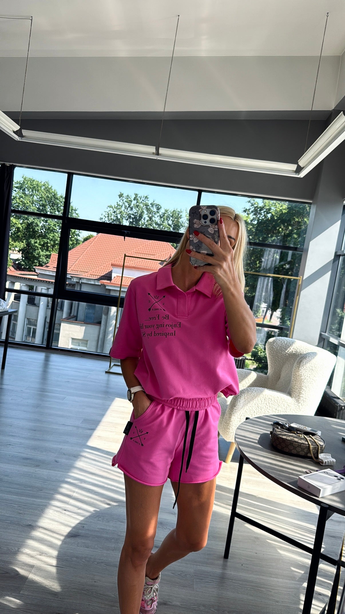 „Bubble Gum“ polo palaidinė „SG1982“