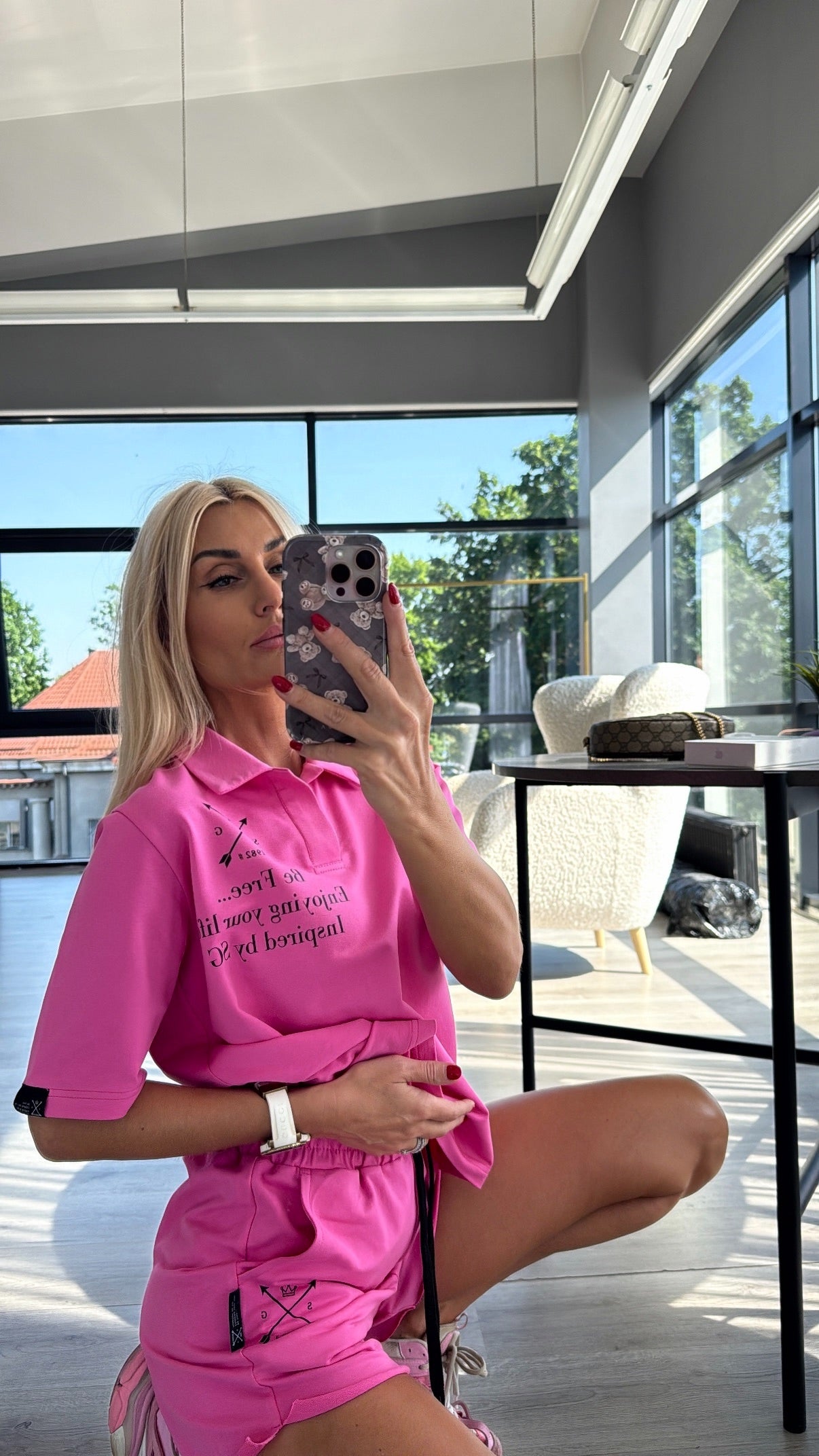 „Bubble Gum“ polo palaidinė „SG1982“