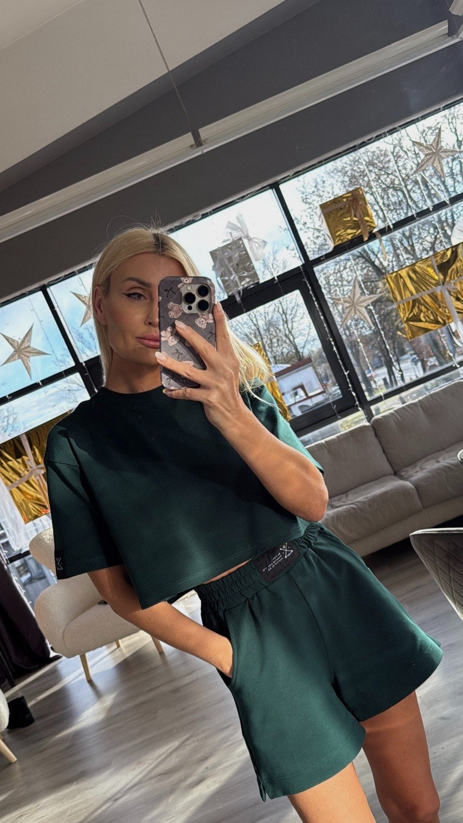 „Deep Green" marškinėliai