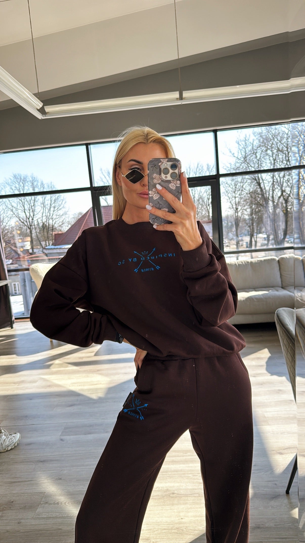 ,,Browny" kelnės su guma #1982#