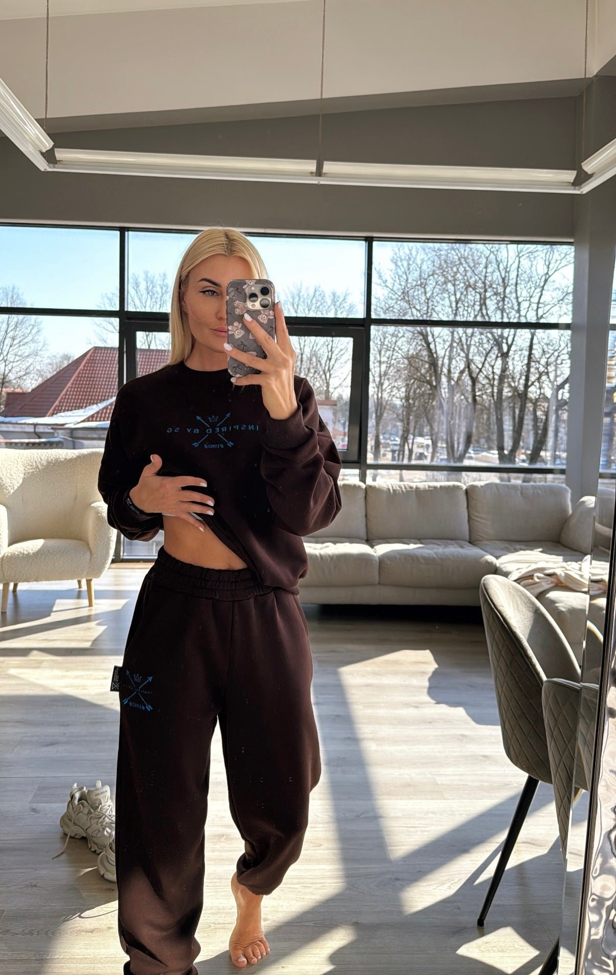 ,,Browny" kelnės su guma #1982#