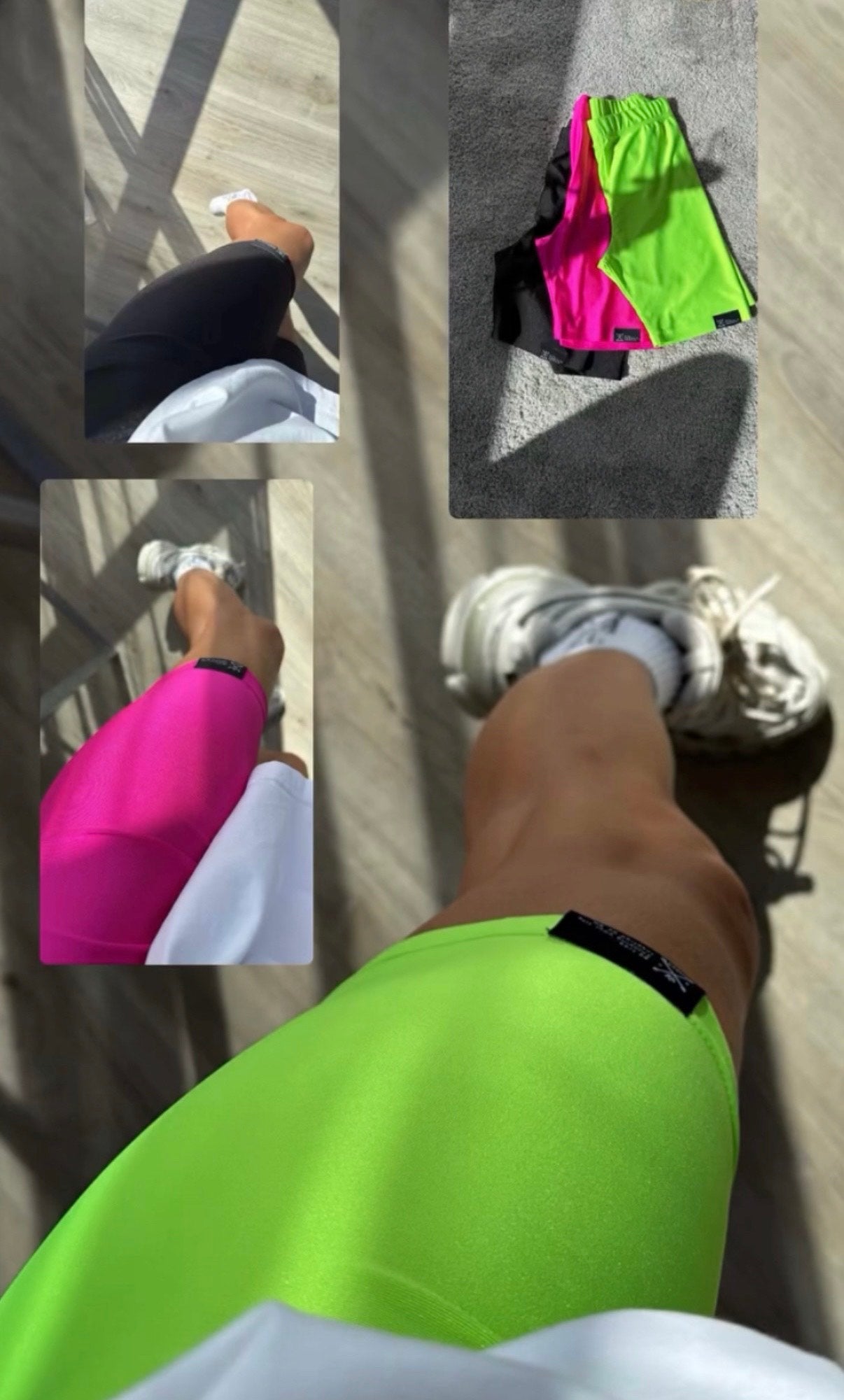 Salotiniai Biker šortai