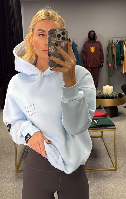 „Baby Blue" pūkio džemperis / PREORDER