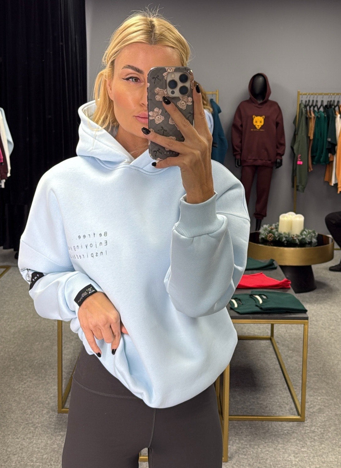 „Baby Blue" pūkio džemperis / PREORDER