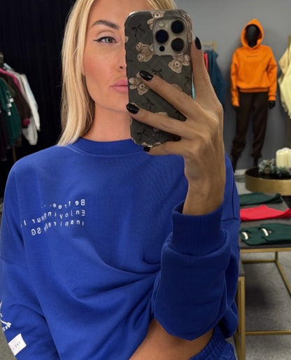 „Royal Blue" džemperis / PREORDER