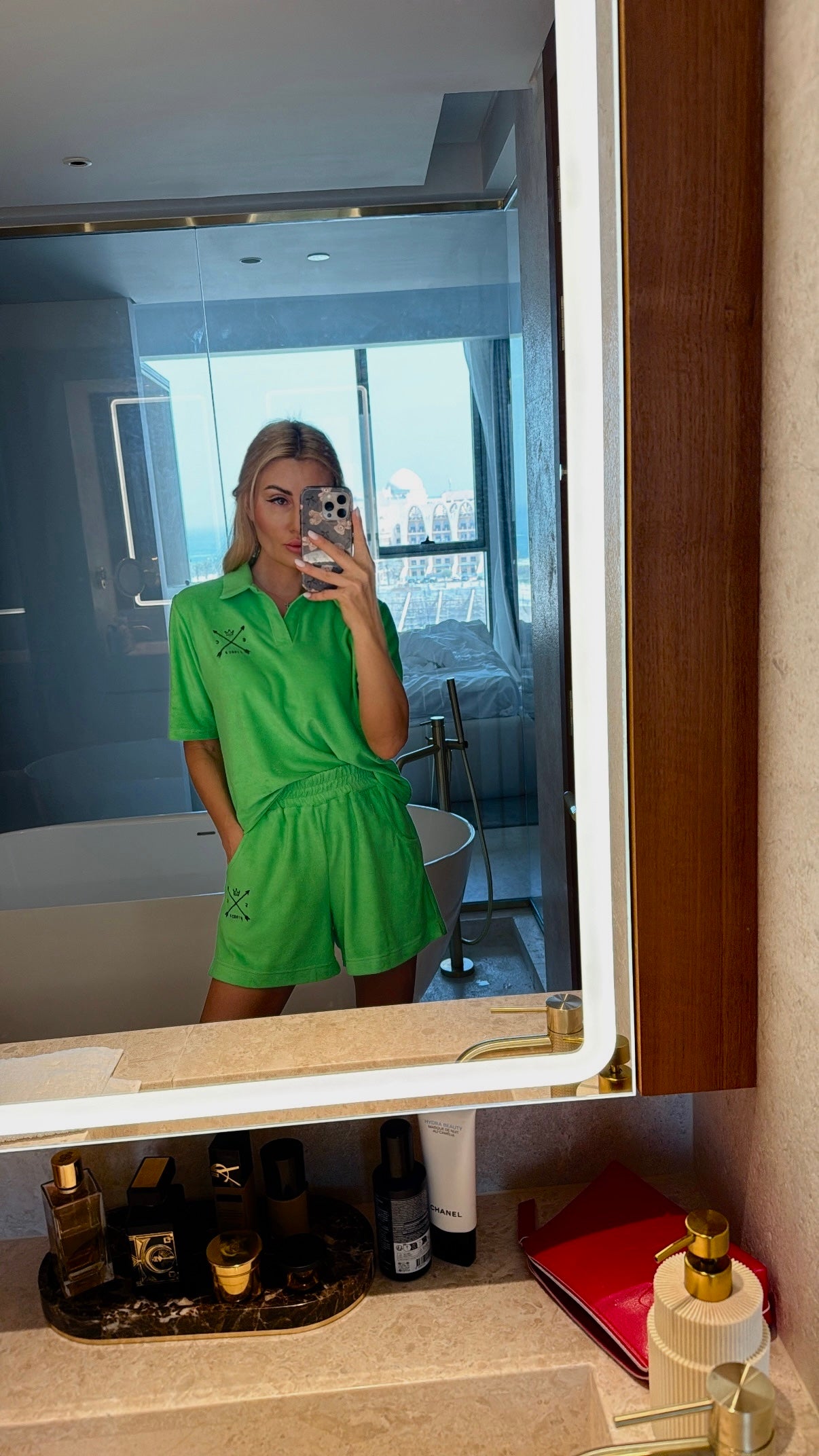 ,,Kiwi" frote šortai #SG1982#