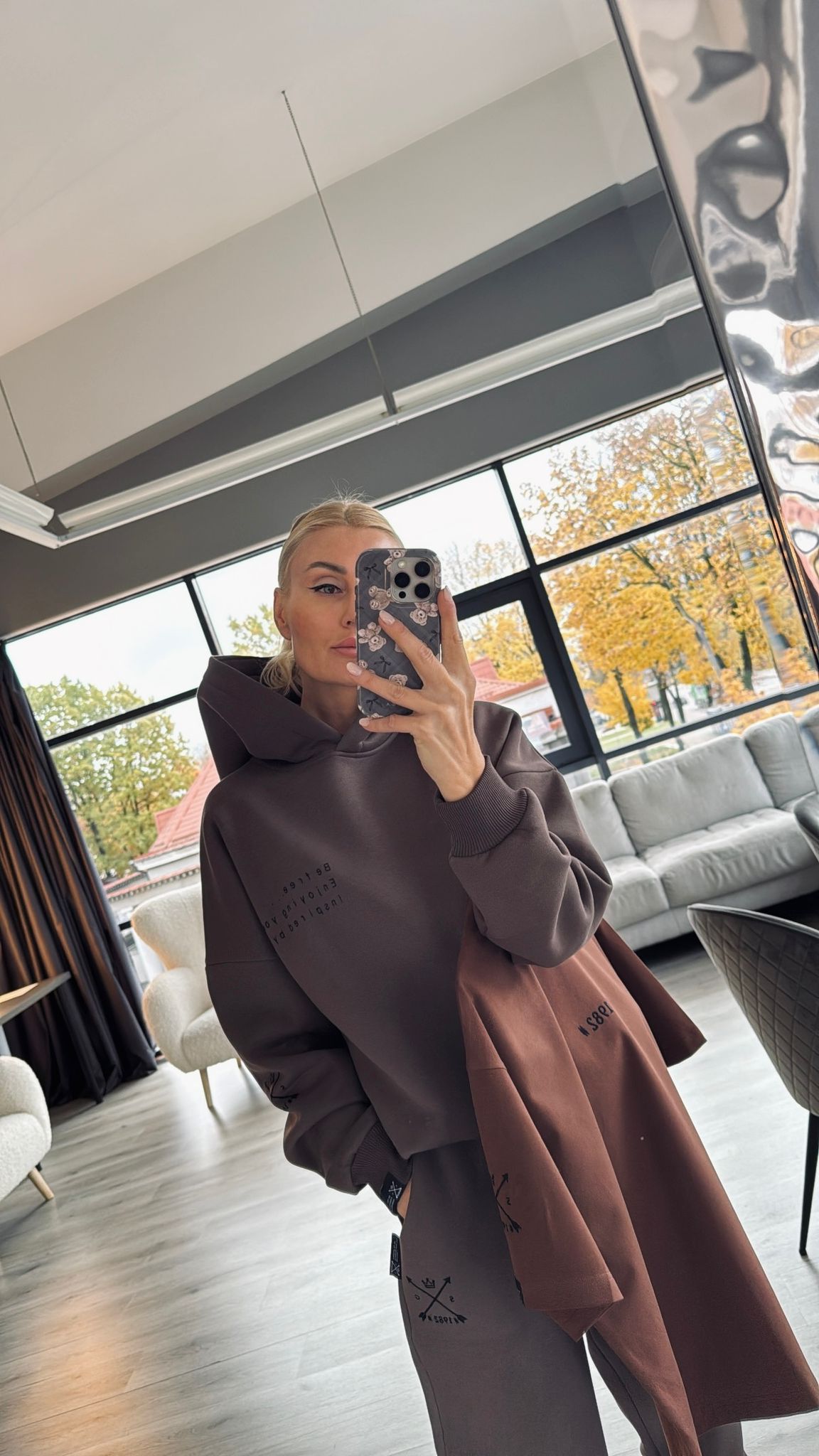 "PIENO ŠOKOLADO" PŪKIO KOMPLEKTAS + DOVANŲ TAMSAUS "CINAMONO" MAIKUTĖ DOVANŲ | PRE - ORDER