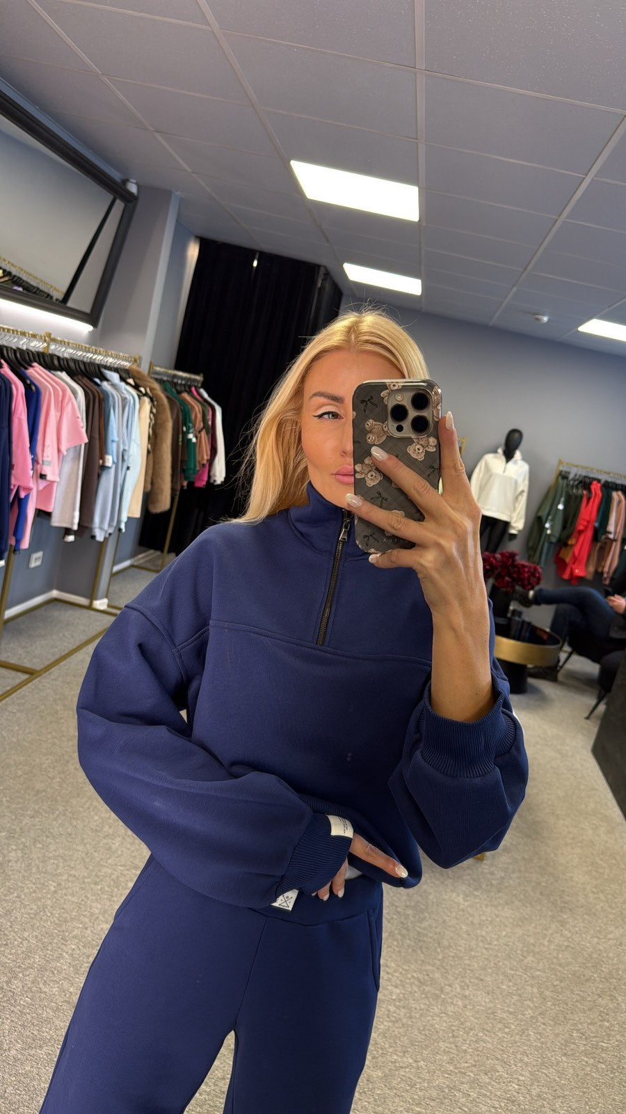 Džemperis SG1982 ,,Navy blue''